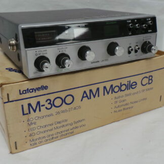 Lafayette LM-300 AM CB Radio Sold As Seen No Warranty Junksale