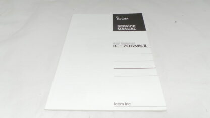 Icom IC-706 MkII Service Manual Sold As Seen No Warranty Junksale