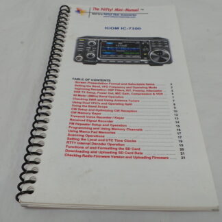 Icom IC-7300 Nifty Manual Sold As Seen No Warranty Junksale