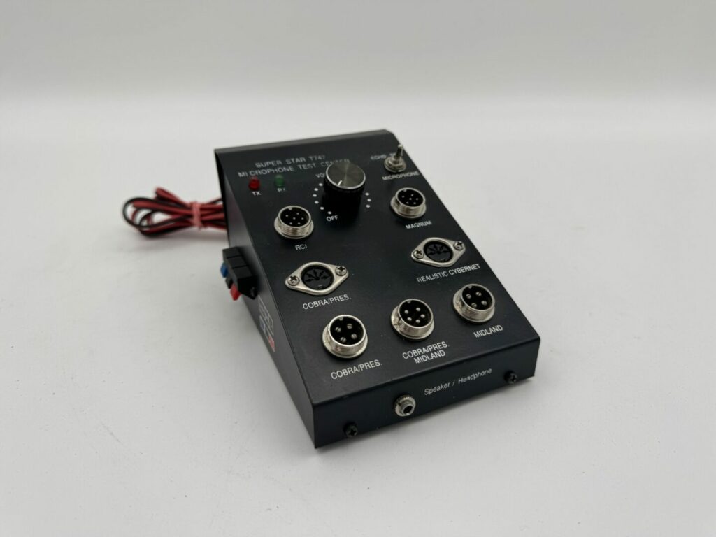 Superstar 747 Mic Tester Junksale Clearance '82'